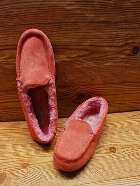 UGG Coral Suede Moccasin Slipper